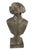 2000 - 2009 Vintage Anthropomorphic Cast Iron Dog Bust Sculpture With Weathered Patina For Sale - Image 5 of 12