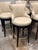 Century Furniture Leather Bar Stools, Set of Five For Sale In San Francisco - Image 6 of 14