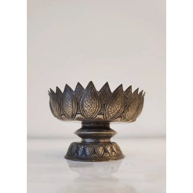 Traditional 19th Century Solid Silver Niello Bowl For Sale - Image 3 of 11