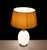 1950s Philips Milk Glass Ribbed Table Lamp by Louis Kalff, 1958 For Sale - Image 5 of 9