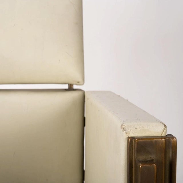 Ivory Prague Castle Armchair, 1970s For Sale - Image 8 of 14