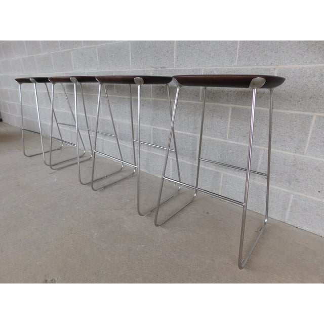 Laine Barstools by Dafne Koz for Bernhardt - Set of 4 For Sale - Image 14 of 17