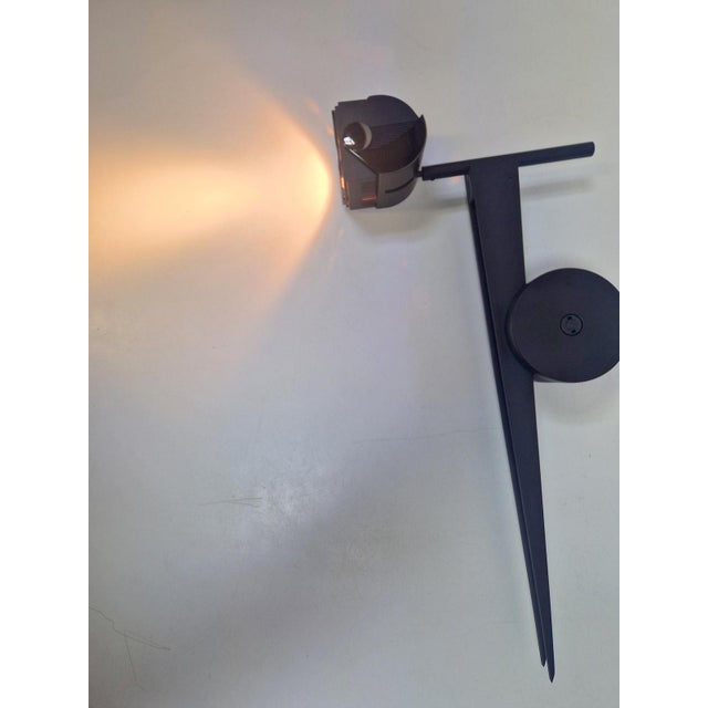 Postmodern Metal Wall Spot Lamp from Debsch Aster, Italy, 1980s For Sale - Image 6 of 14
