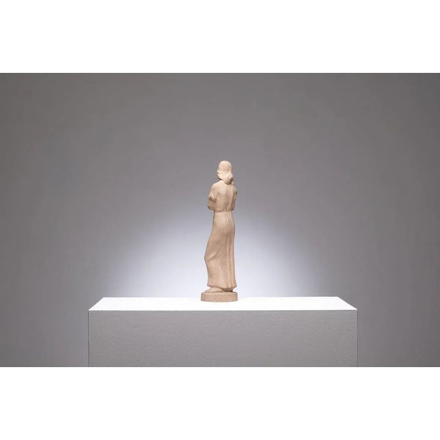 1930s Just Andersen, Sandstone Sculpture For Sale - Image 5 of 10