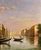 Antoine Bouvard / Marc Aldine, View of Venice Marina, Grand Canal, 1930, Oil on Canvas For Sale - Image 3 of 14