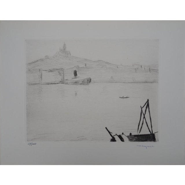 Albert Marquet, Marseille, 1947, Original Drypoint For Sale - Image 7 of 7