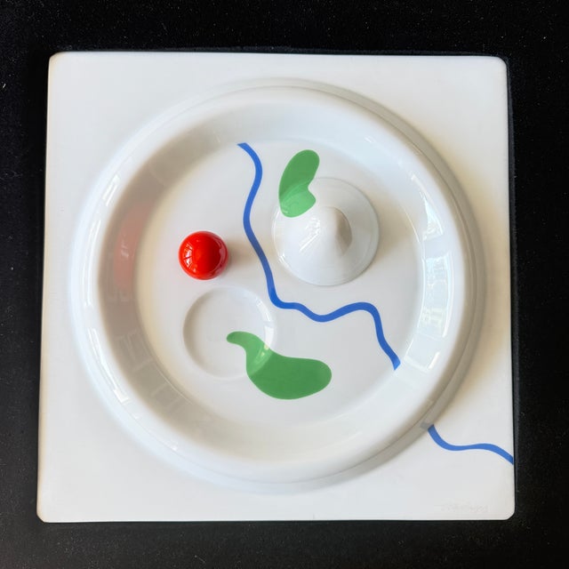 Vintage Edition Number 392/1500 Annual Porcelain Object by Herbert Bayer for Rosenthal, Germany, 1979 For Sale - Image 10 of 10