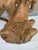 Late 20th-Century Balinese Modernist Rama & Sita – 11.5-Inch Wood Carving [User] For Sale - Image 9 of 12