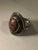 Rustic Vintage Agate Sterling Ring With Rope Detail (Size 8.75) For Sale - Image 3 of 11