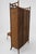 20th Century Victorian English Bamboo and Rattan Wardrobe with Chair, 1920, Set of 2 For Sale - Image 3 of 11