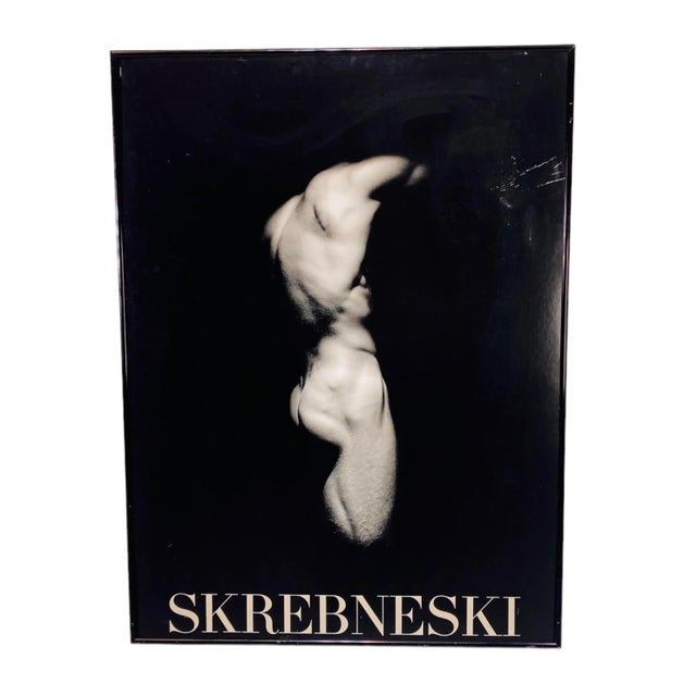 1989 Victor Skrebneski Nude (From the Series: Backs) Framed Poster for the Chicago International Film Festival For Sale - Image 9 of 9