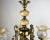 Vintage Brass & Onyx Chandelier by Lacroix Legs, 1960s For Sale - Image 6 of 8