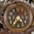 Antique Mantel Clock with Herdsman Family, Goats and Cows For Sale - Image 9 of 13