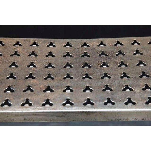 Mid 20th Century Steel Industrial Ladder Steps For Sale - Image 5 of 9