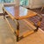 1970s Bamboo & Brass Coffee Table For Sale - Image 10 of 10
