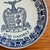 Mid 20th Century Mid 20th Century Dutch Delft Deer Coat of Arms Plate For Sale - Image 5 of 6