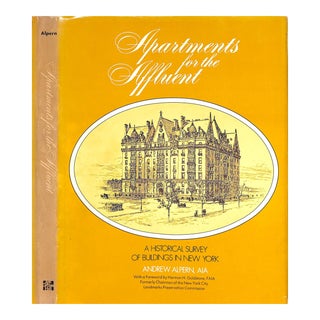 "Apartments for the Affluent: A Historical Survey of Buildings in New York" 1975 Alpern, Andrew For Sale