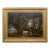 Early 20th Century Large Oil Painting of Men with Horse and Dogs in Landscape, Turn of the Century For Sale