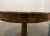 Mid 19th Century Antique Mahogany Rent Table With Two Drawers and Leather Top For Sale - Image 4 of 9