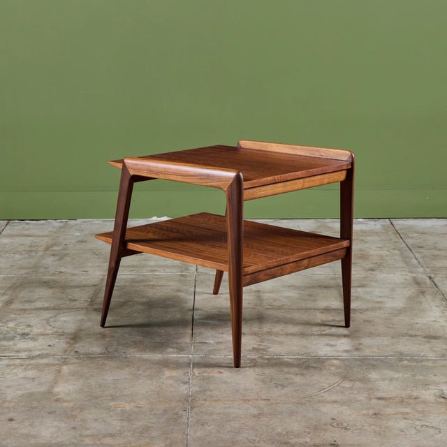 Pair of Two-Tier Side Tables by Gio Ponti for Singer & Sons For Sale - Image 17 of 18