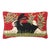 Bunny on Red Hook Pillow, 20" x 12" For Sale