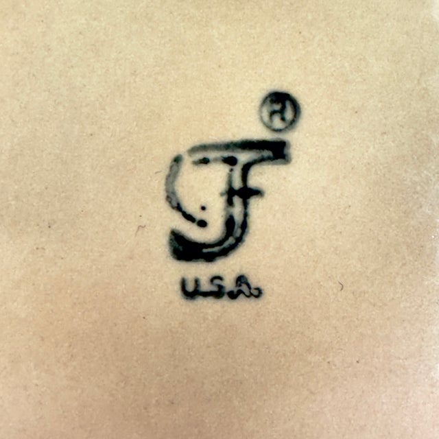 Vintage Peachy Pink Ceramic Teapot Curation - Group of 3 For Sale - Image 10 of 16