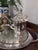 Vintage Forbes Silver Co. Silverplate Coffee Pot With Scalloped Lid and Wood Handle For Sale - Image 9 of 11