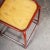 French Red Mullca Stacking Laboratory Stool, 1960s For Sale - Image 6 of 9