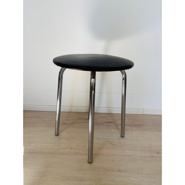 Bauhaus Vintage Bauhaus Style Ottoman from Kovona, 1960s For Sale - Image 3 of 9