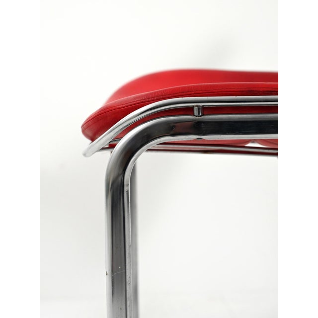 Metal Chairs attributed to Gastone Rinaldi, 1970s, Set of 6 For Sale - Image 7 of 13
