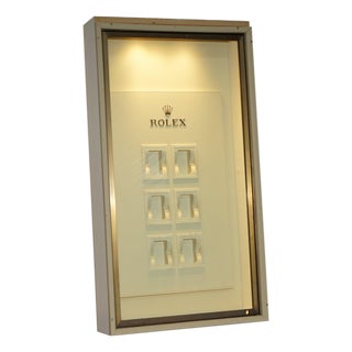 Rolex Authorised Dealers Bullet Proof Glass Display Cabinets For Sale