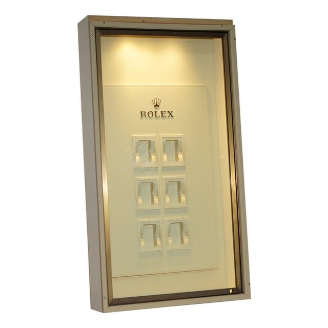 Rolex Authorised Dealers Bullet Proof Glass Display Cabinets For Sale
