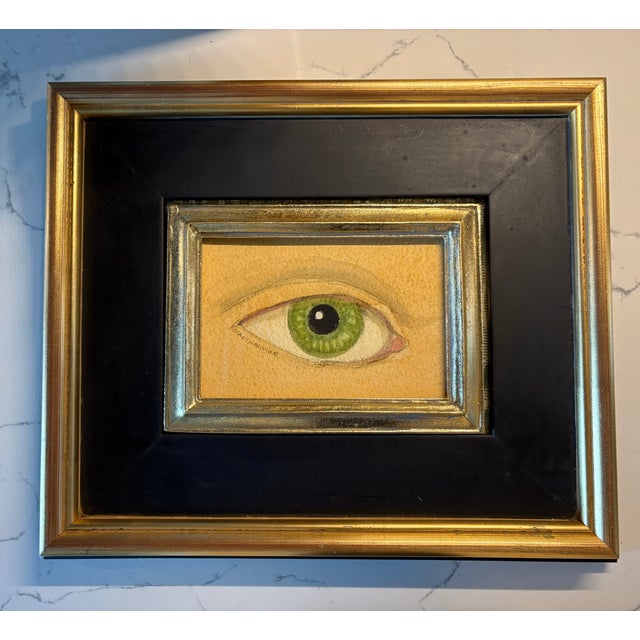 Giclee print on paper of Maguire’s original painting hand-watercolored and signed on recto by artist. Framed under glass...