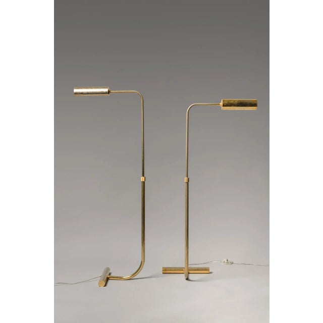 Adjustable Floor Lamp in Chrome-Plated Brass from Blend Roma, 1960s For Sale - Image 4 of 9