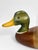 Large Vintage Hand Carved 14" Wood Mallard Duck Decoy by Hummel Woodworking For Sale - Image 4 of 13