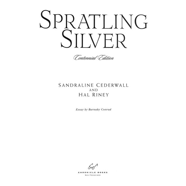Traditional "Spratling Silver Centennial Edition" 2000 Cederwall, Sandraline and Riney, Hal For Sale - Image 3 of 10
