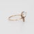 Antique Victorian Moonstone Conversion 14k Rose Gold Talon Claw Ring Size 5.5 For Sale - Image 4 of 6