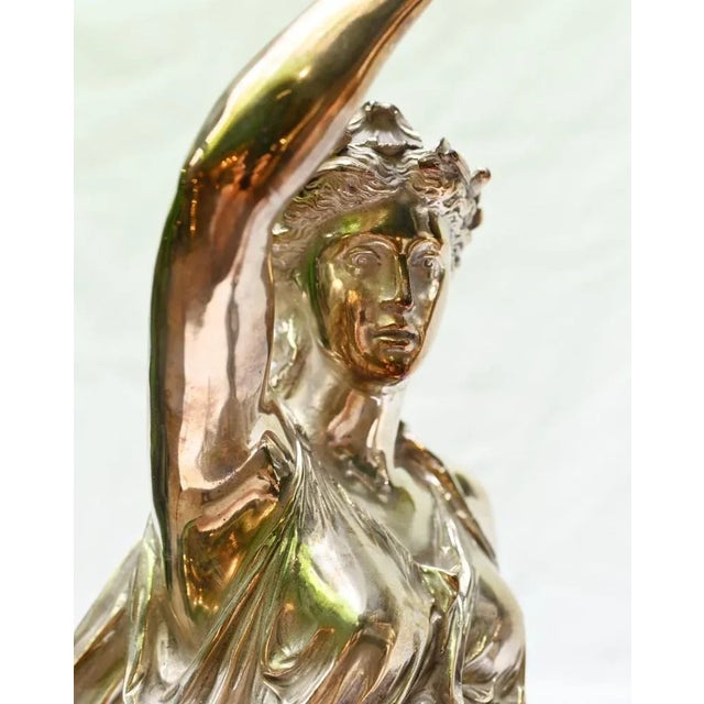 Gregoire Bronze Figurines, Set of 2 For Sale - Image 9 of 12