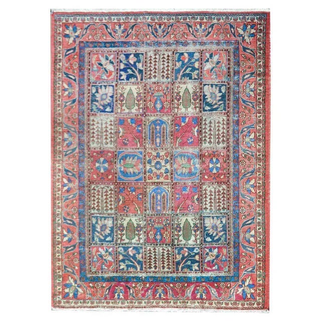 Mid 20th Century Bakhtiari Rug For Sale - Image 13 of 13