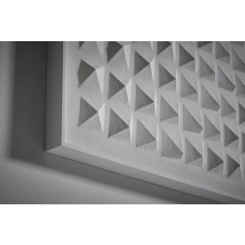 Geometric wall relief by Henk van der Plas (1936–2009), The Netherlands 1977. An intriguing and large-scale work...