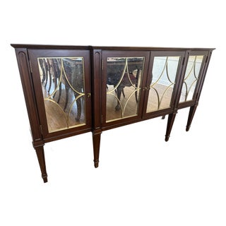Ethan Allen Norwich Mirrored Sideboard For Sale