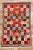 Vintage Persian Lori Checkerboard Rug - 04'01 X 06'01 For Sale - Image 9 of 9