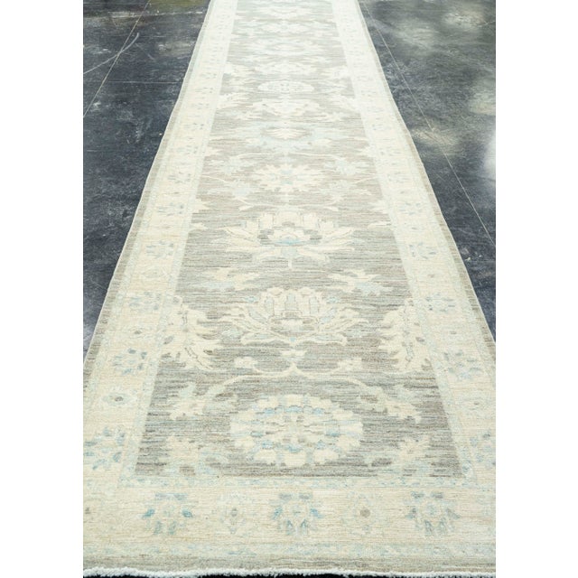 Oushak Rug 4'2" x 19'2" #22689 Explore a curated collection of hallway runners, wool rugs, and handmade masterpieces at ,...