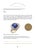 Blue 1970s French Gia 8.00 Carat Ceylon Sapphire Diamond 18k Two Tone Gold Cocktail Ring, Size 8.25 For Sale - Image 8 of 8