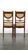 Antique Art Nouveau Style Dining Chairs with Light Skai Leather Upholstery, Set of 4 For Sale - Image 4 of 14