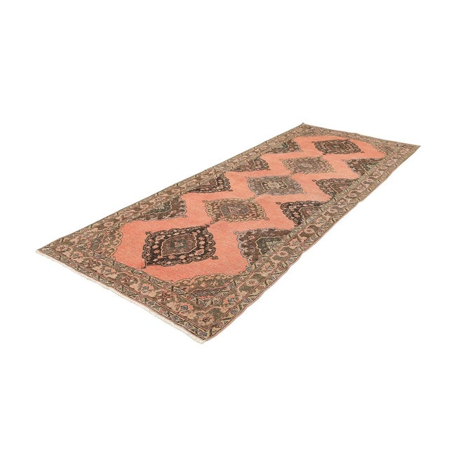 Shabby Chic Mid 20th Century Vintage Decorative Turkish Konya Rug For Sale - Image 3 of 7