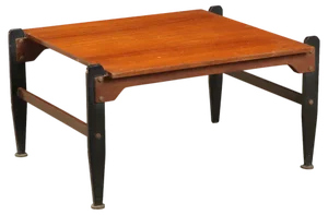 Coffee Table in Wood and Mahogany Veneer, 1960s