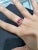 ♥ Product Summary ♥ Main Stone: Ruby & Diamonds Band Material: 14k Yellow Gold Stone Cut: Marquise & Round