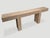 Ivory Andrianna Shamaris Teak Wood Log Console Table For Sale - Image 8 of 18