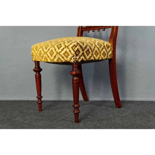 Wilhelminian Walnut Chairs, Set of 4 For Sale - Image 10 of 16